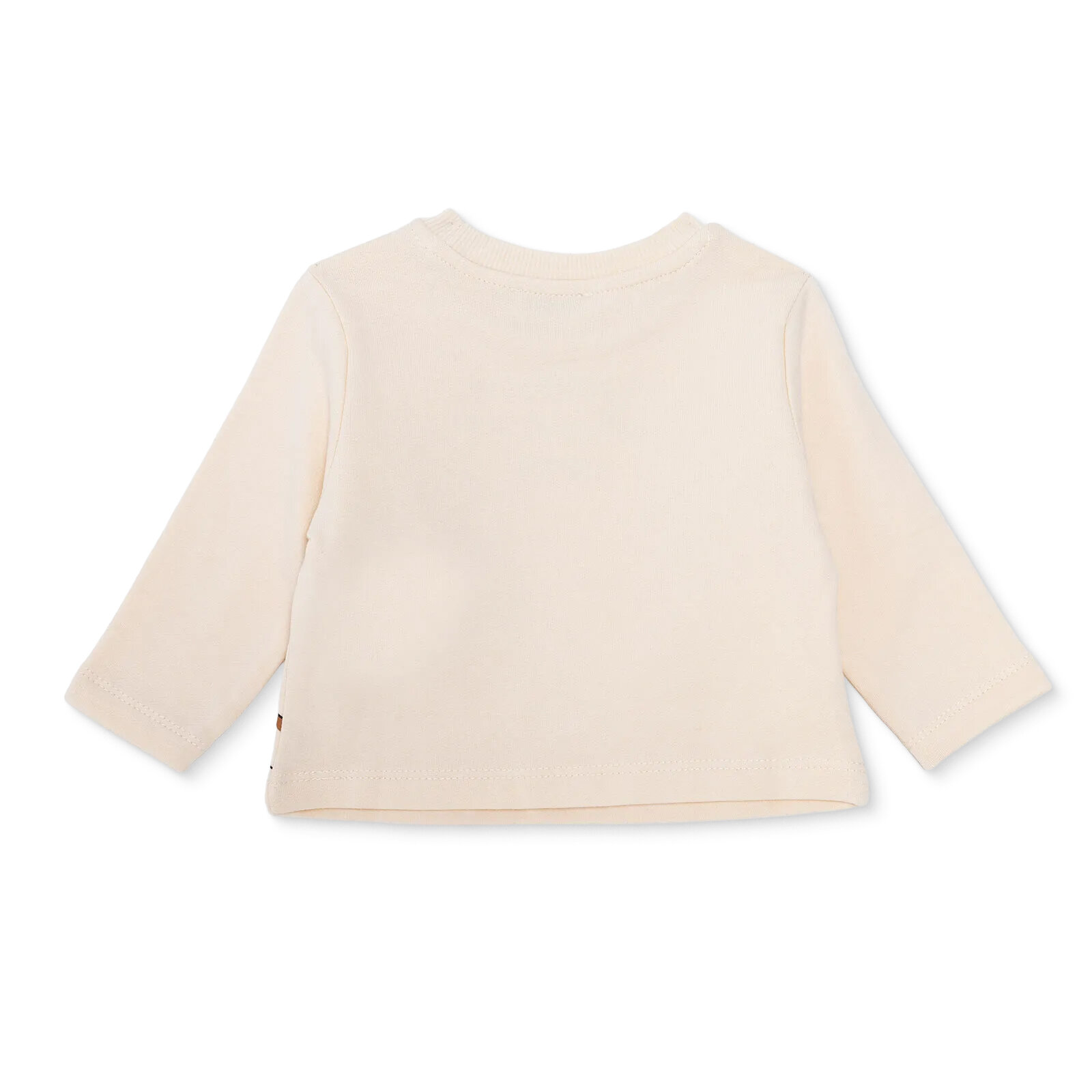 Erkek Bebek Uzun Kol Tshirt Bisiklet Yaka Uzun Kol